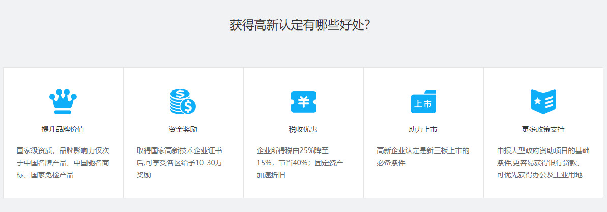 获得深圳高新企业认定的好处